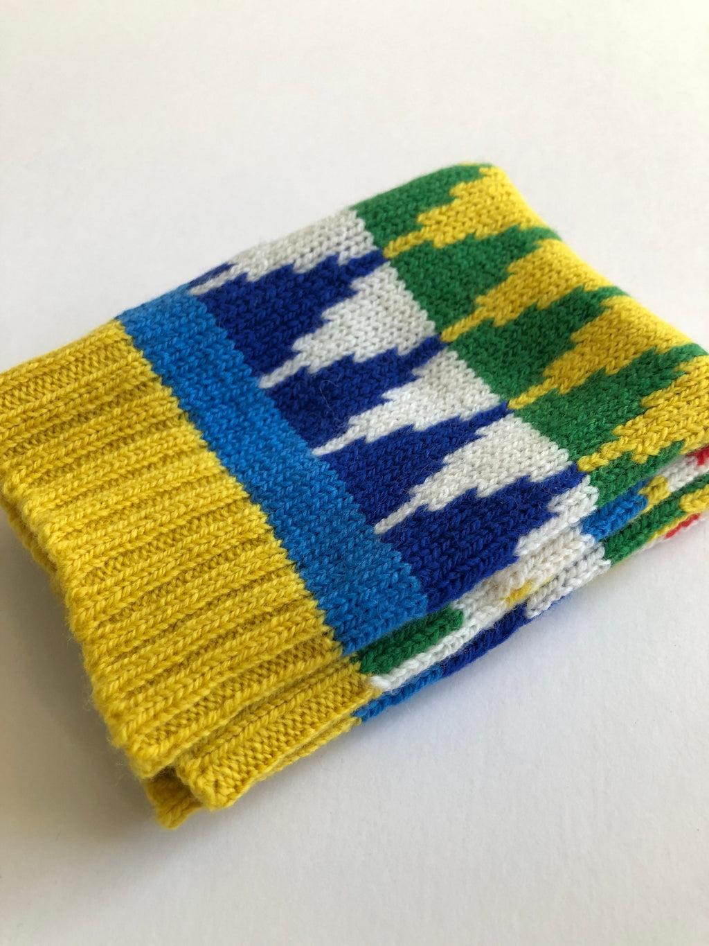 Wrist Warmers / Fingerless gloves - Adult Size / Knitted Lambswool Fairisle Nordic Mittens